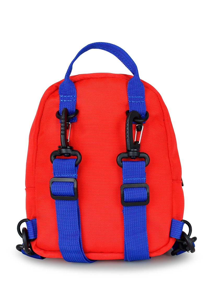 MINI MOCHILA PARVUS ROJA NAUTICA - 3