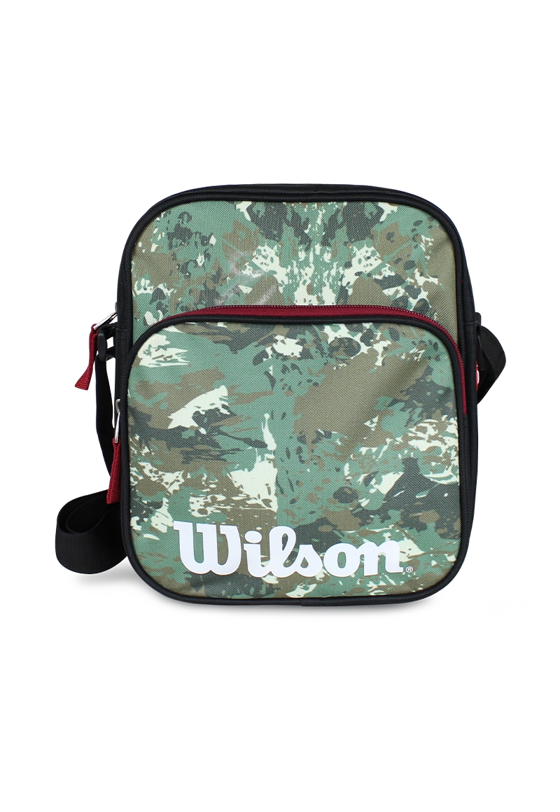 BANDOLERA JARBINKS MILITAR NEGRO-VERDE WILSON - 1