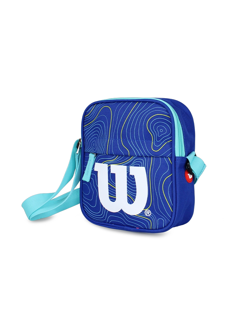 BOLSO HARLEM BANDOLERA AZUL WILSON - 1