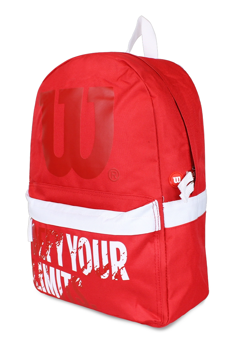 MOCHILA DEFY ROJA CON BLANCO WILSON - 2