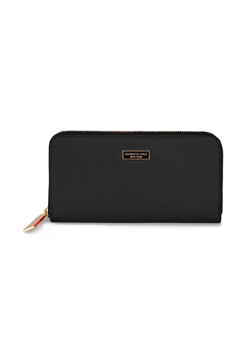BILLETERA MUJER AVA NEGRA KENNETH COLE - 2