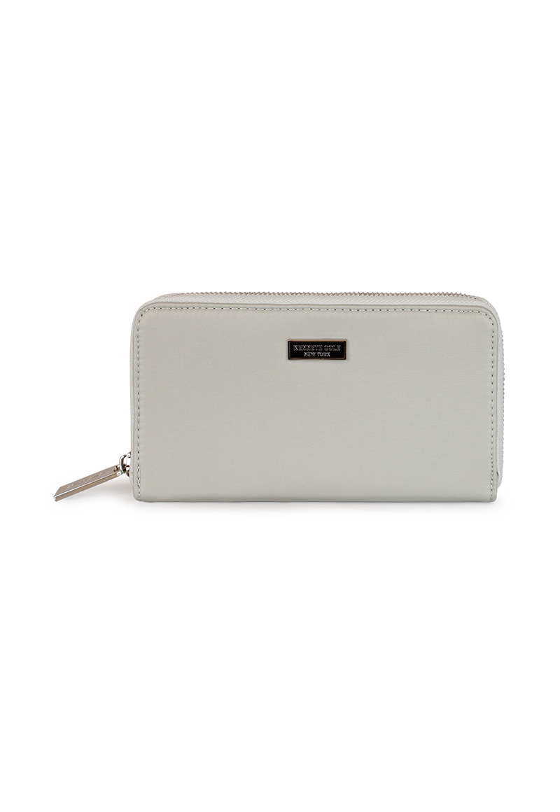 BILLETERA MUJER FELICITY GRIS KENNETH COLE - 1