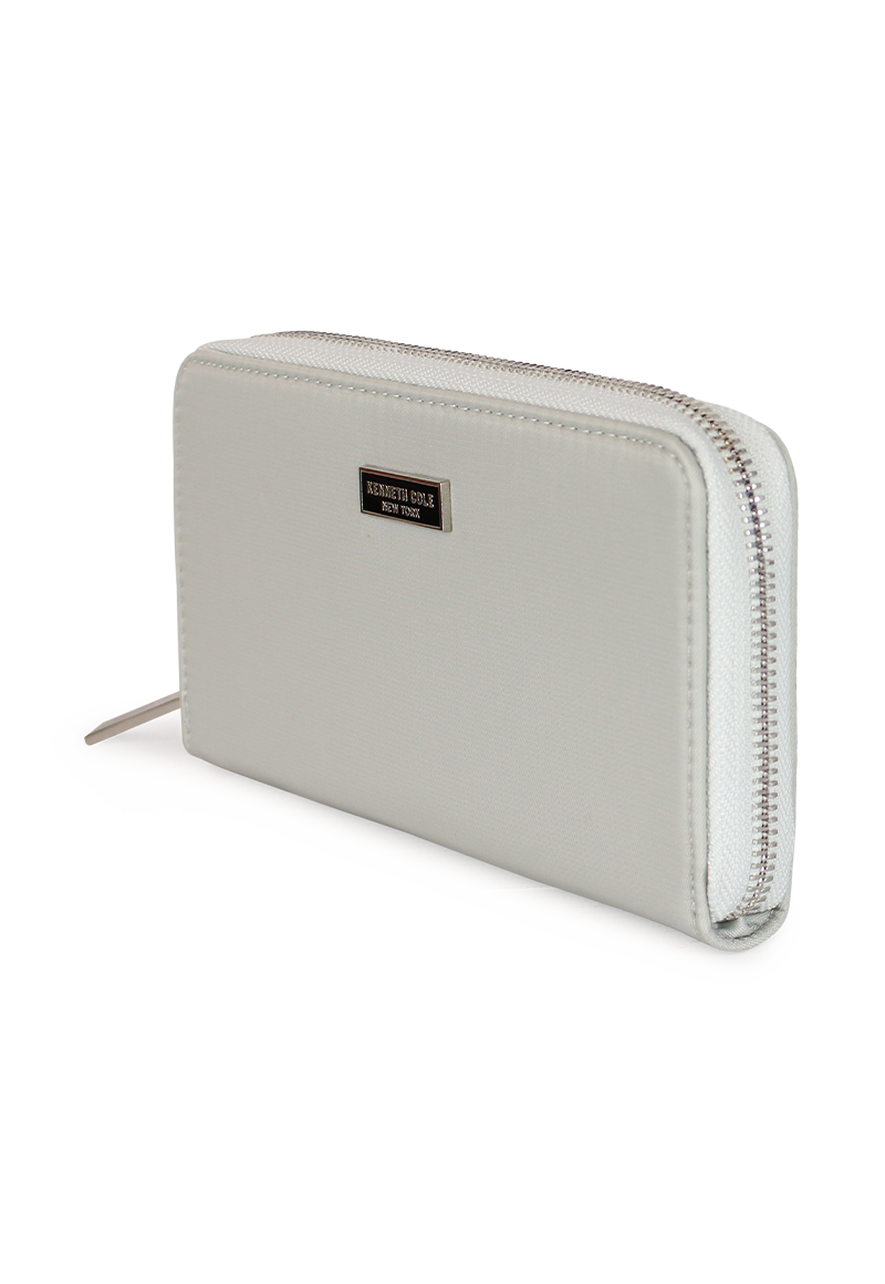 BILLETERA MUJER FELICITY GRIS KENNETH COLE - 3