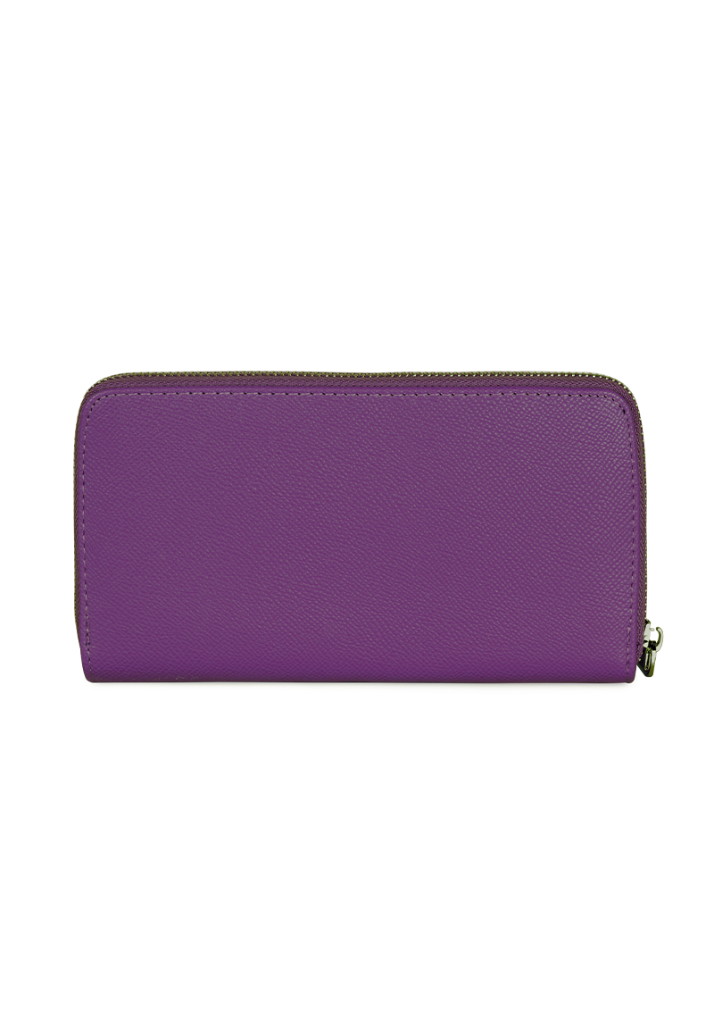 BILLETERA MUJER BESSIE MORADA KENNETH COLE - 3