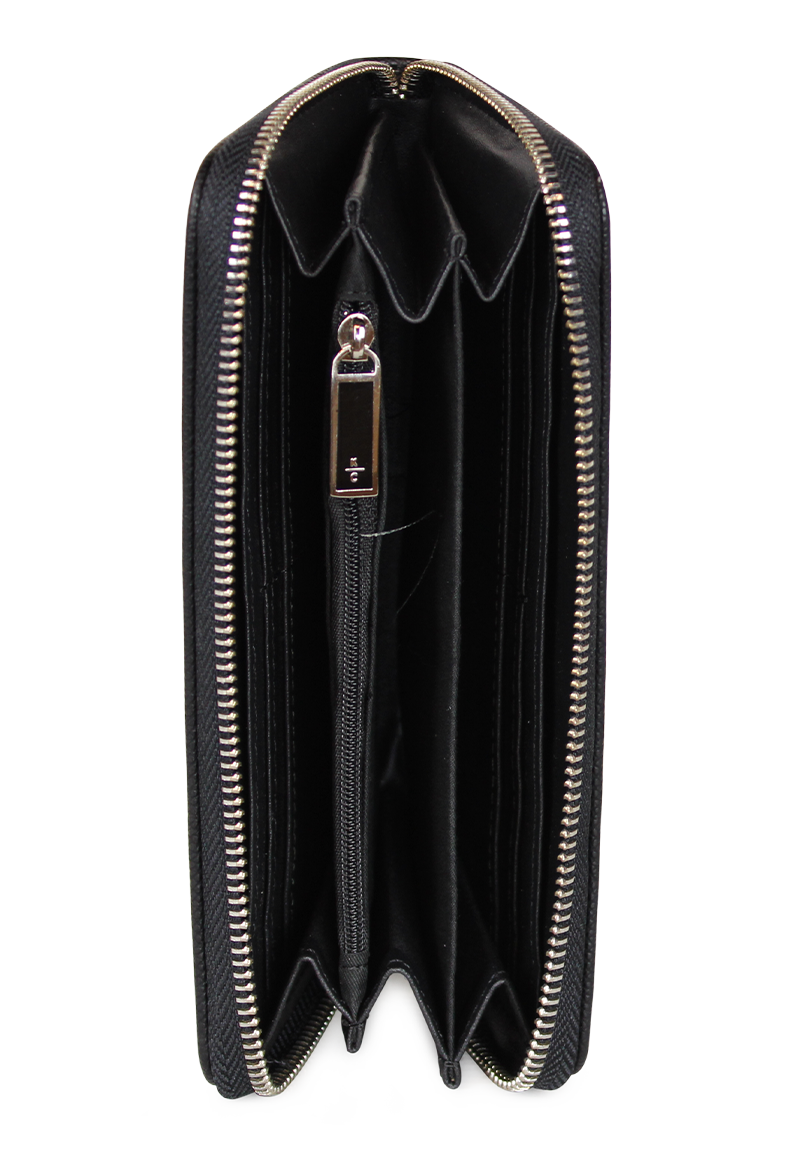 BILLETERA MUJER BESSIE NEGRA KENNETH COLE - 4