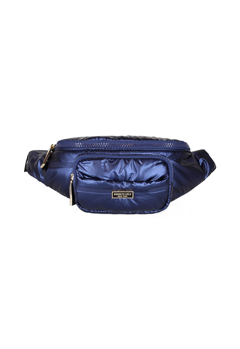 BANANO MUJER ACOLCHADO PIPERBELT AZUL KENNETH COLE - 1