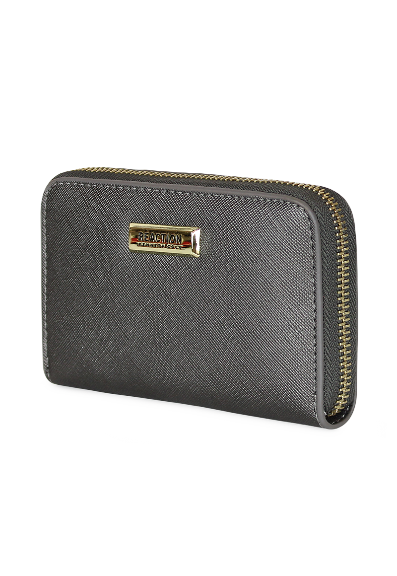 BILLETERA MUJER TRIFOLD GRIS KENNETH COLE - 2