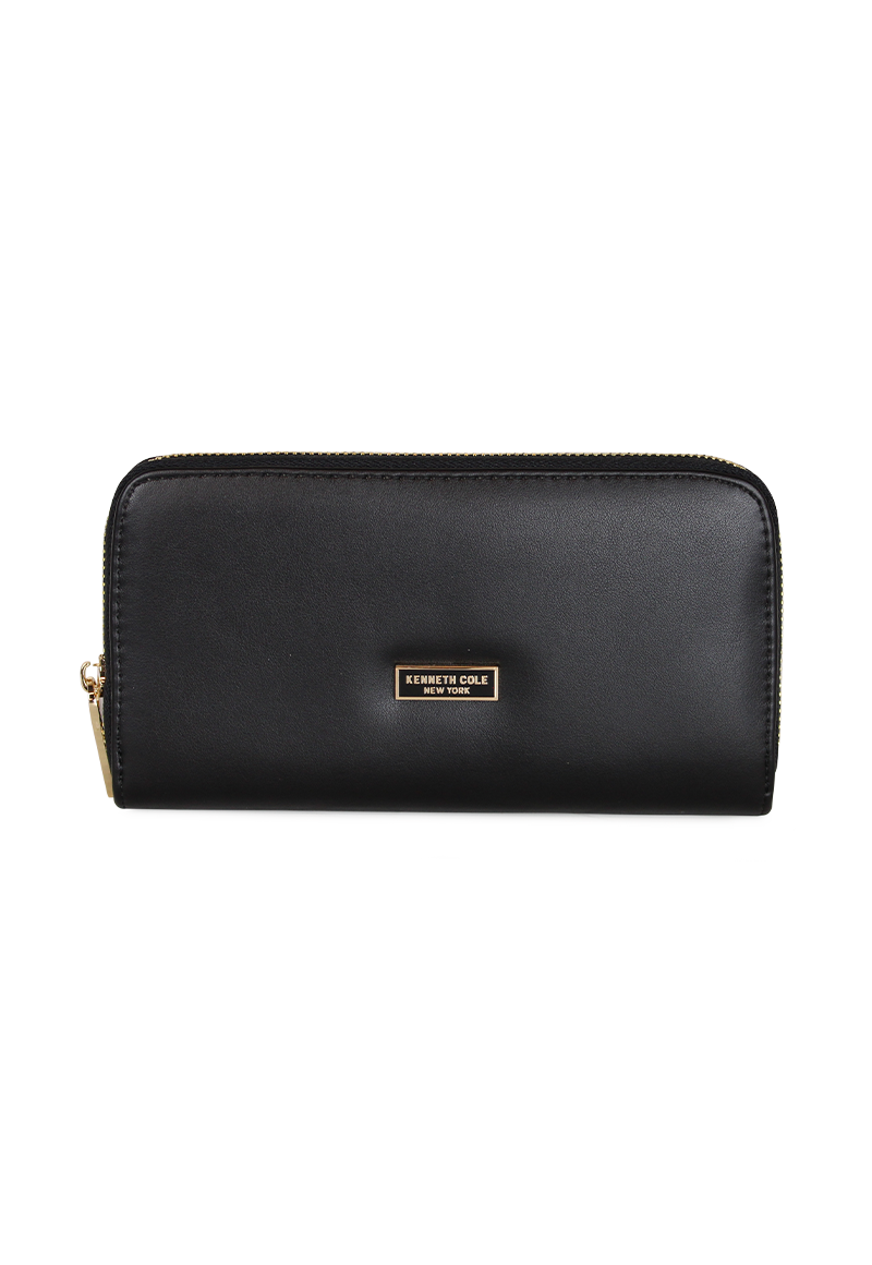BILLETERA MUJER GOLDY NEGRA KENNETH COLE - 1