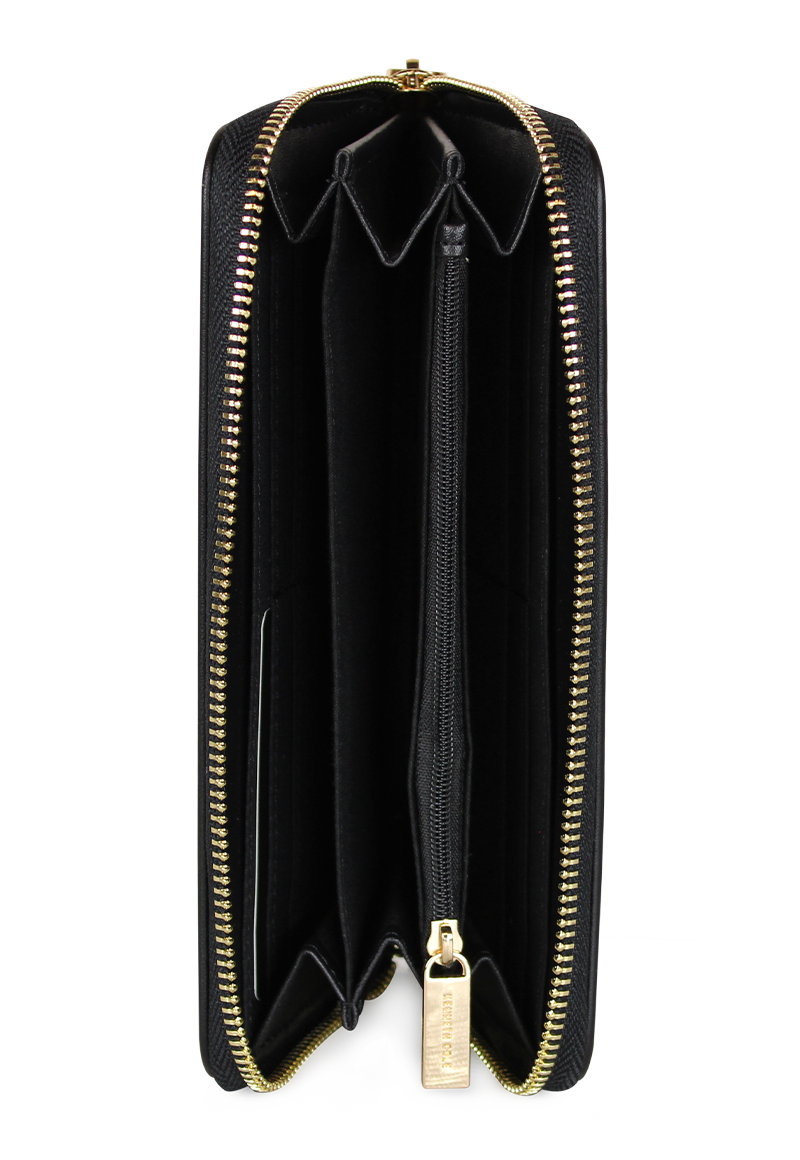 BILLETERA MUJER GOLDY NEGRA KENNETH COLE - 4