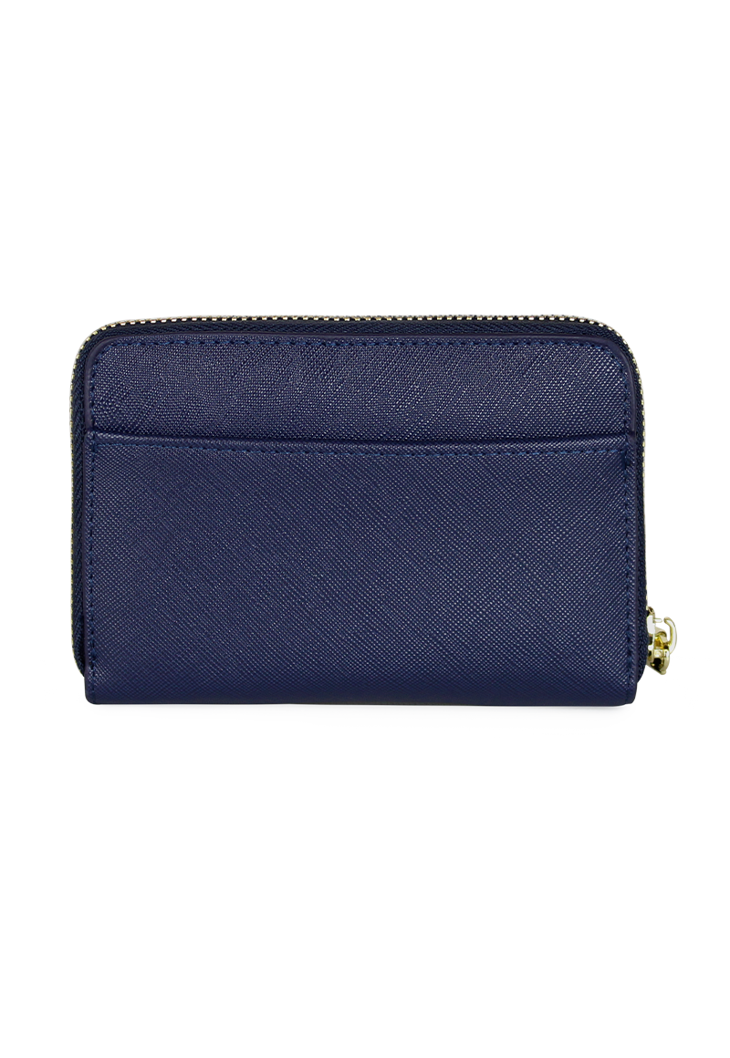 BILLETERA MUJER TRIFOLD AZUL KENNETH COLE - 3