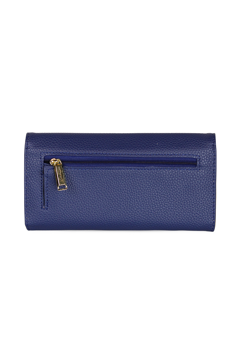 BILLETERA MUJER FIDELIA AZUL KENNETH COLE - 3