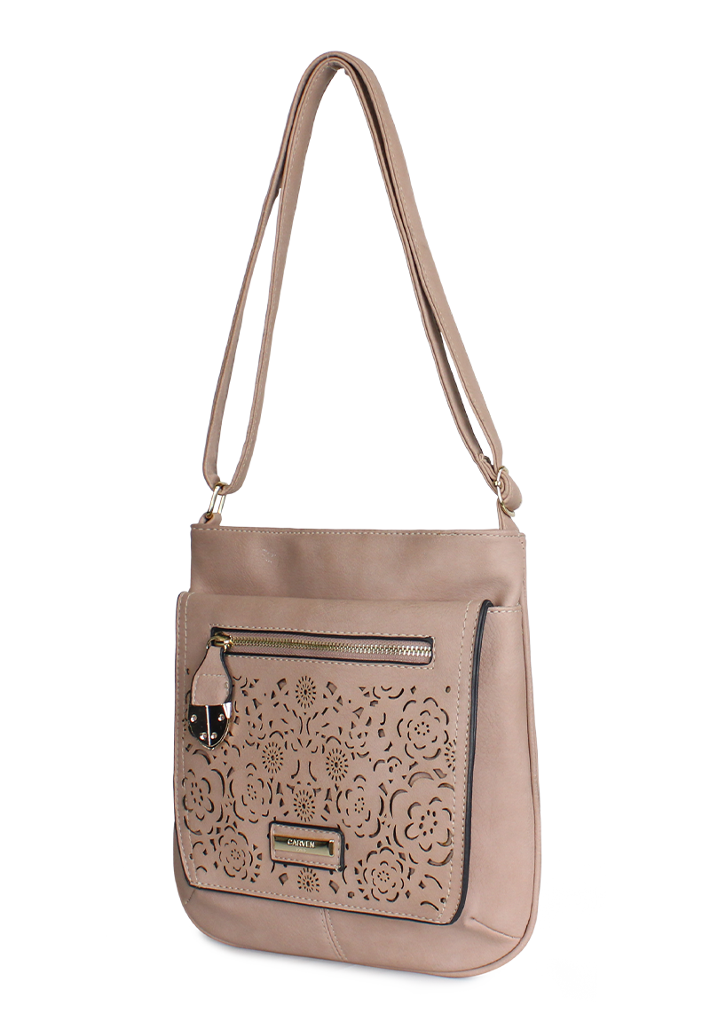 CARTERA FLOWER ROSADO PALO CARVEN - 3