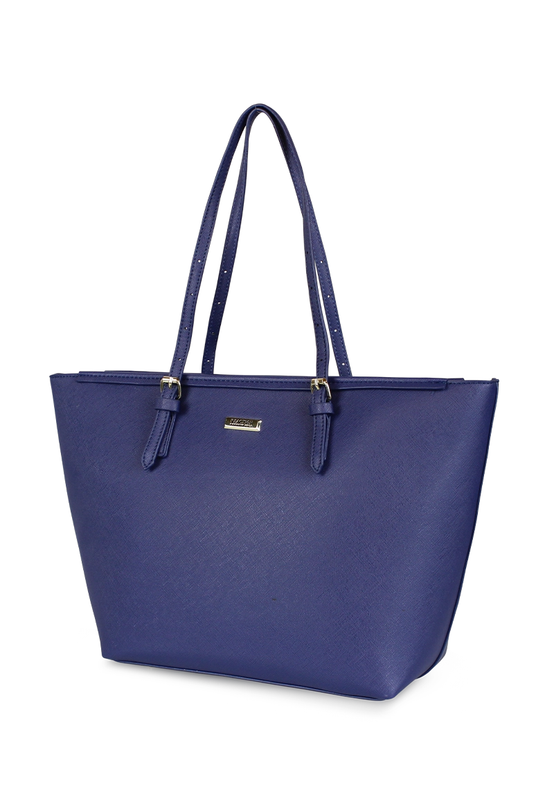CARTERA TEMPO AZUL OSCURO KENNETH COLE - 1