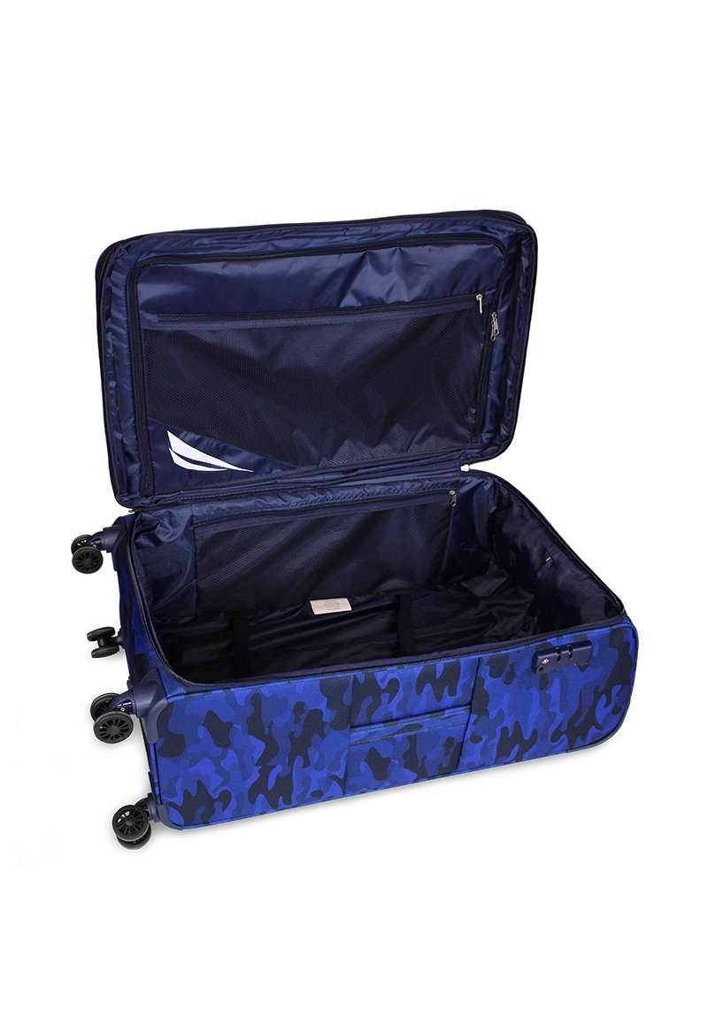MALETA BLANDA DE TELA BARHAM MEDIANA 20KG AZUL NAUTICA - 2
