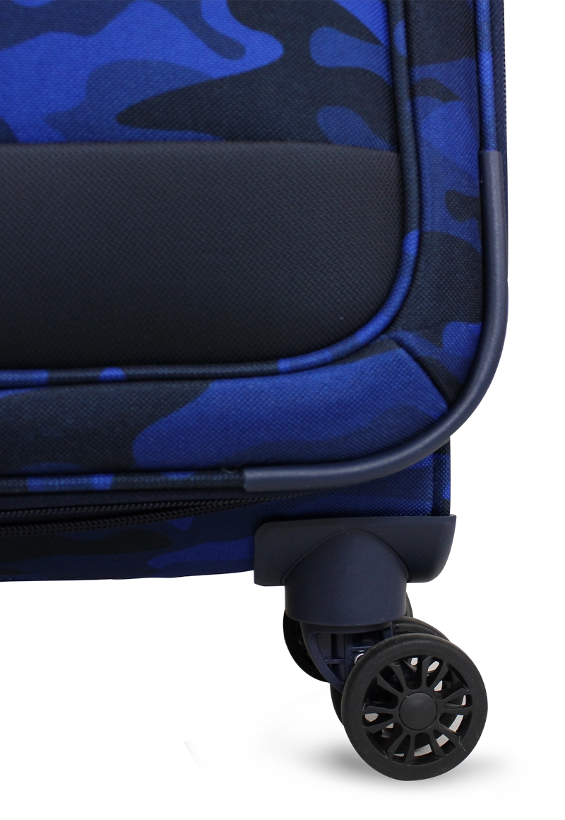 MALETA BLANDA DE TELA BARHAM MEDIANA 20KG AZUL NAUTICA - 3