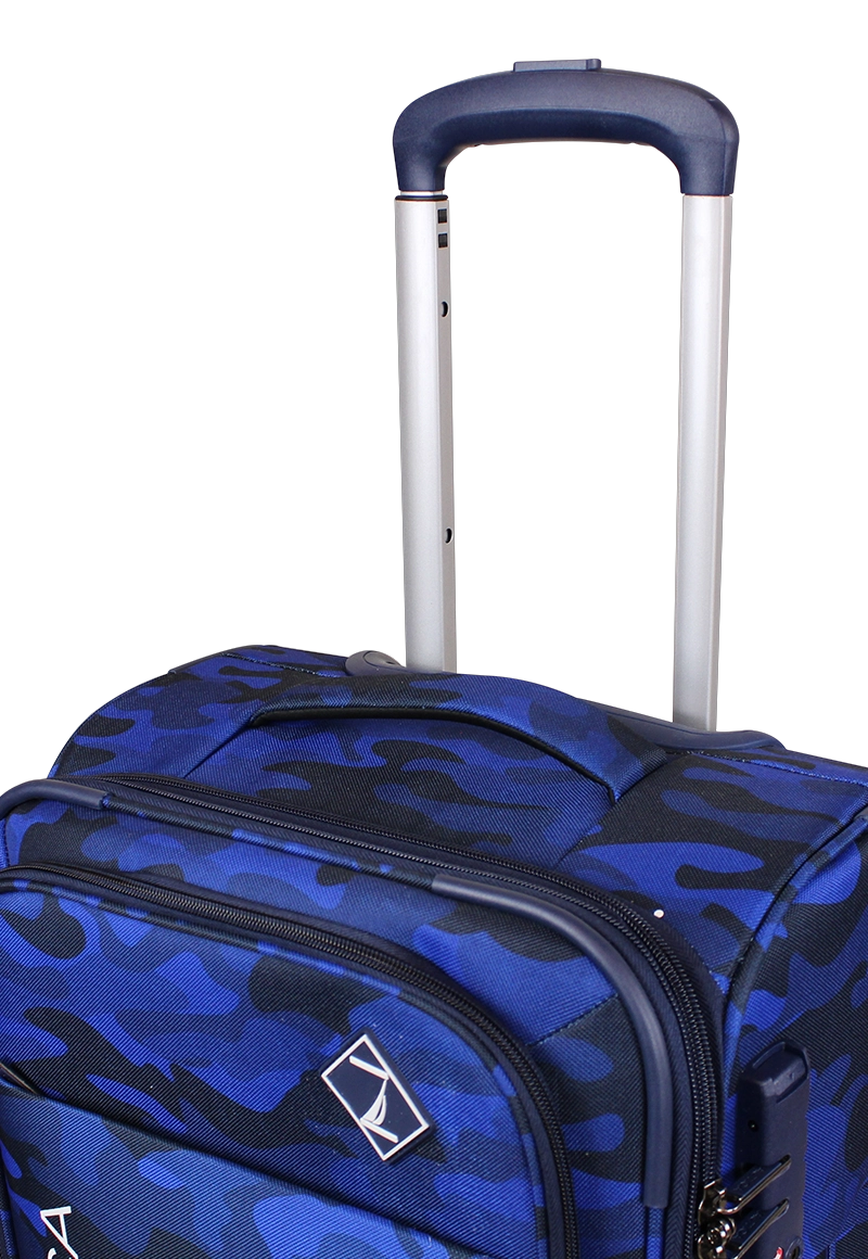MALETA BLANDA DE TELA BARHAM MEDIANA 20KG AZUL NAUTICA - 5