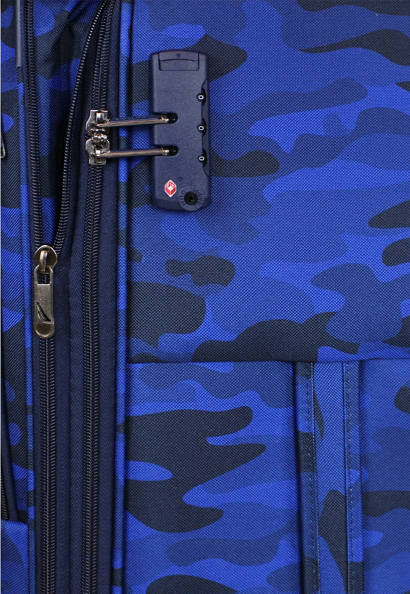 MALETA BLANDA DE TELA BARHAM MEDIANA 20KG AZUL NAUTICA - 9
