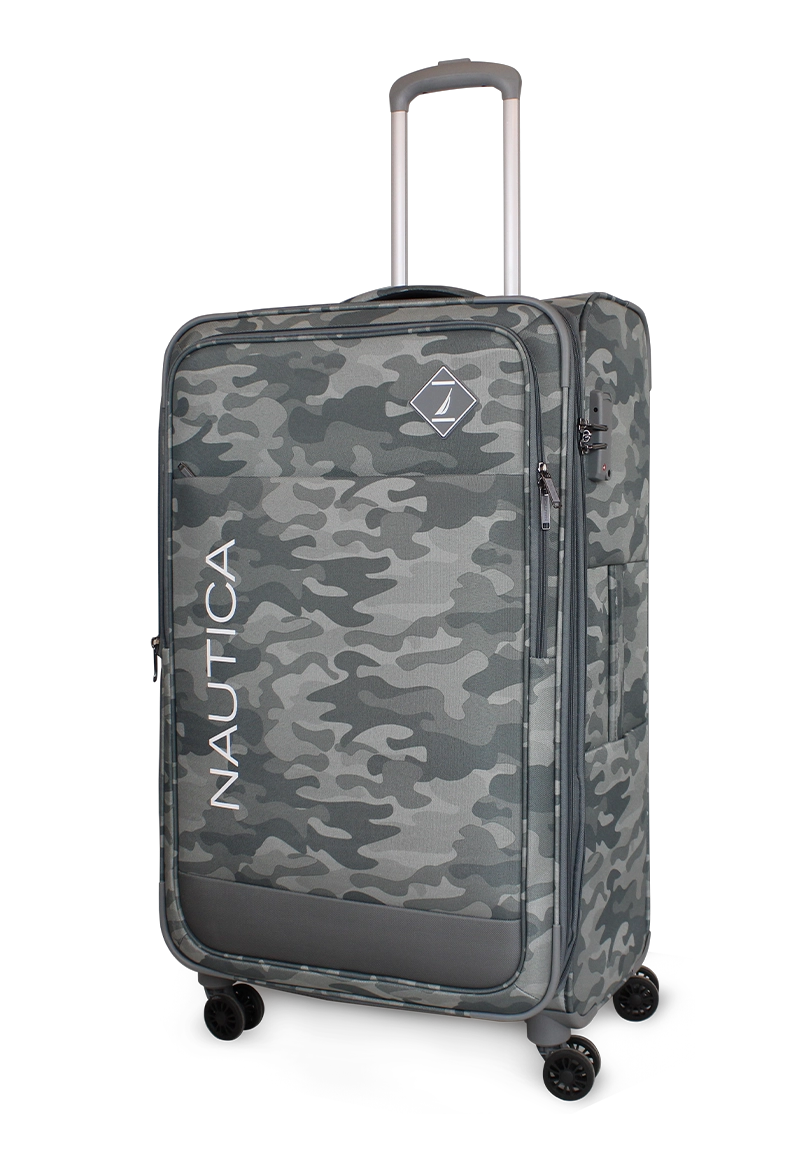 PACK 2 MALETAS BLANDA DE TELA M+L BARHAM GRIS NAUTICA - 7