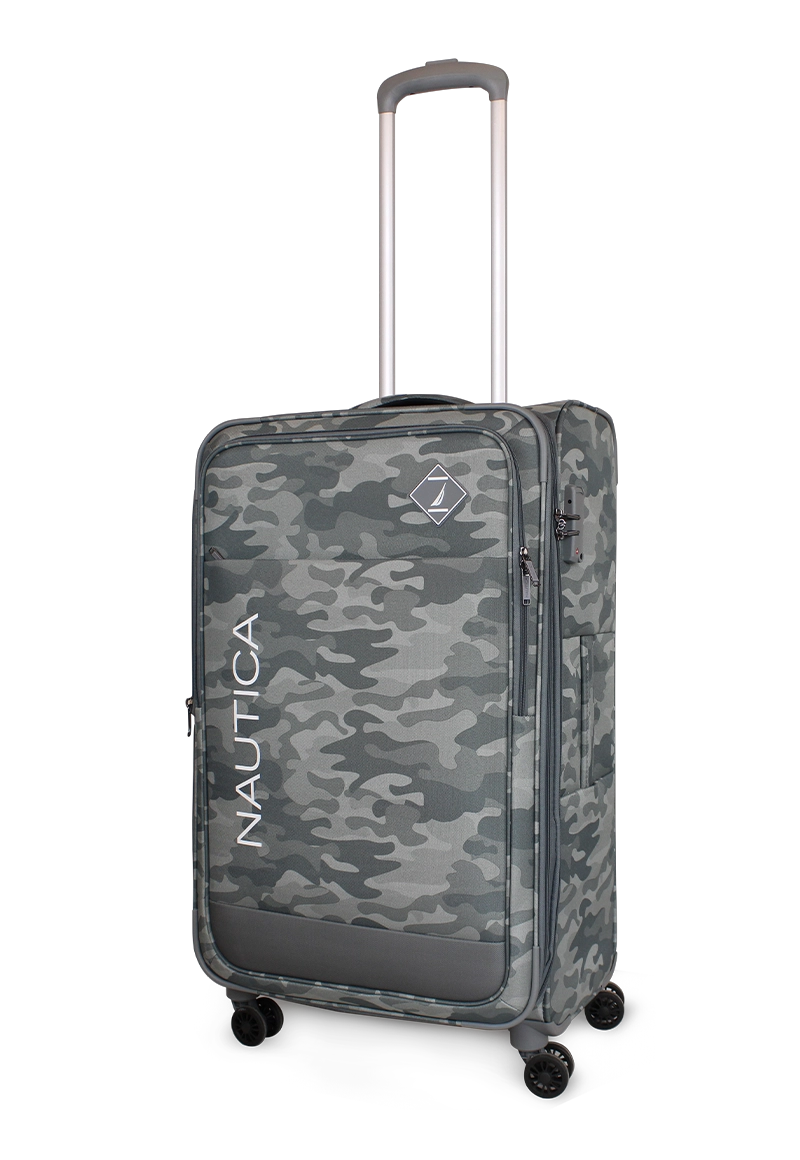 PACK 2 MALETAS BLANDA DE TELA S+M BARHAM GRIS NAUTICA - 8