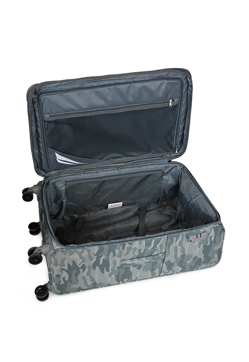 SET 3 MALETAS DE TELA BARHAM S+M+L GRIS NAUTICA - 4