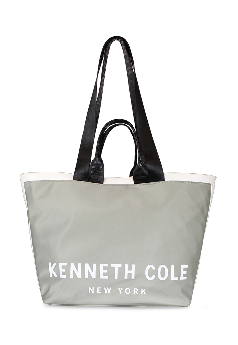 BOLSO KENNETH COLE NYLON GRIS MUJER ROKU - 3