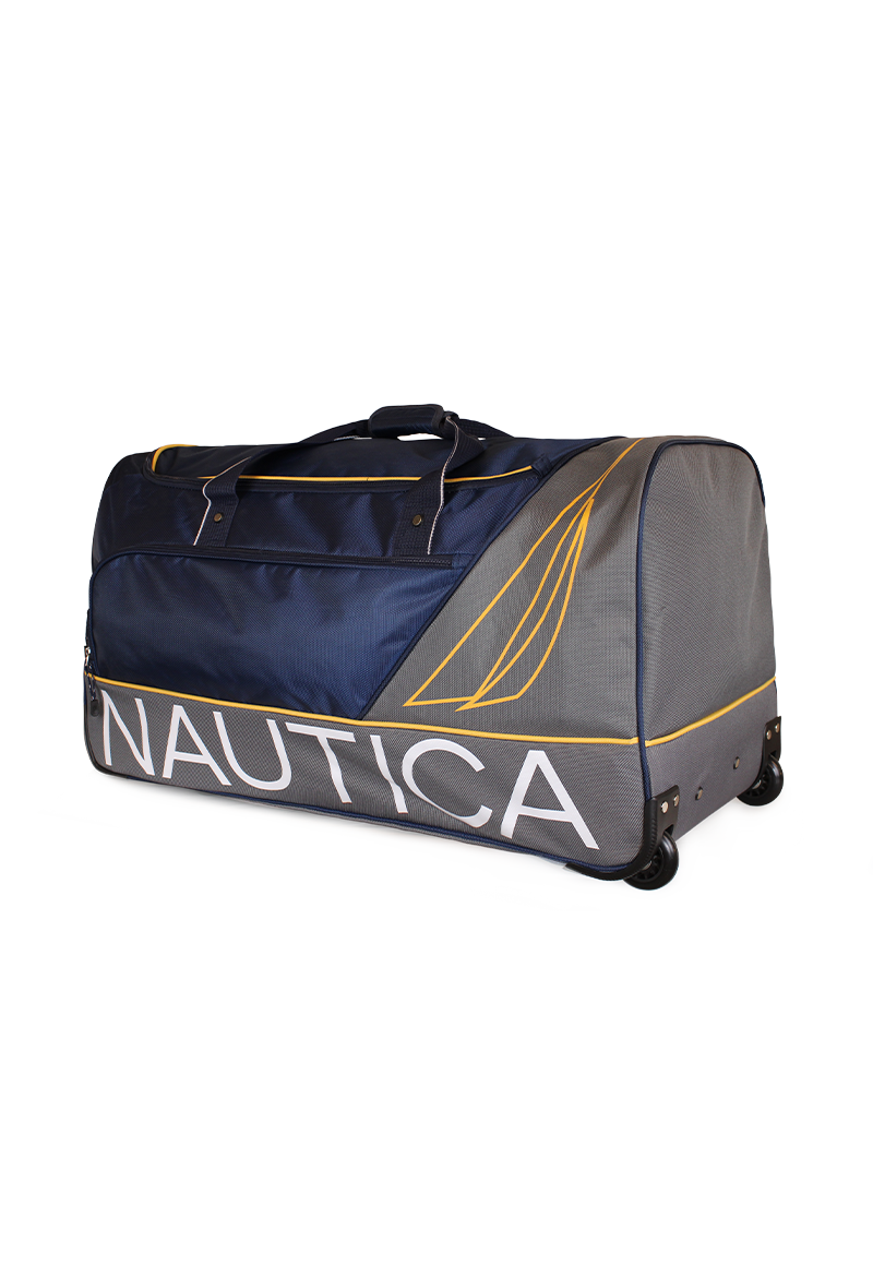 BOLSO CON RUEDAS NAUTICA AZUL MANNAR L - 4