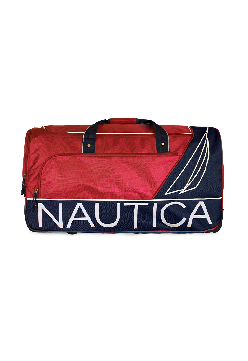 BOLSO CON RUEDAS MANNAR L ROJO NAUTICA - 5