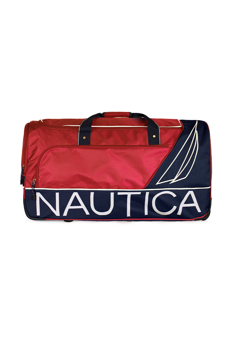 SET 3 BOLSOS DE VIAJE MANNAR ROJO NAUTICA - 3
