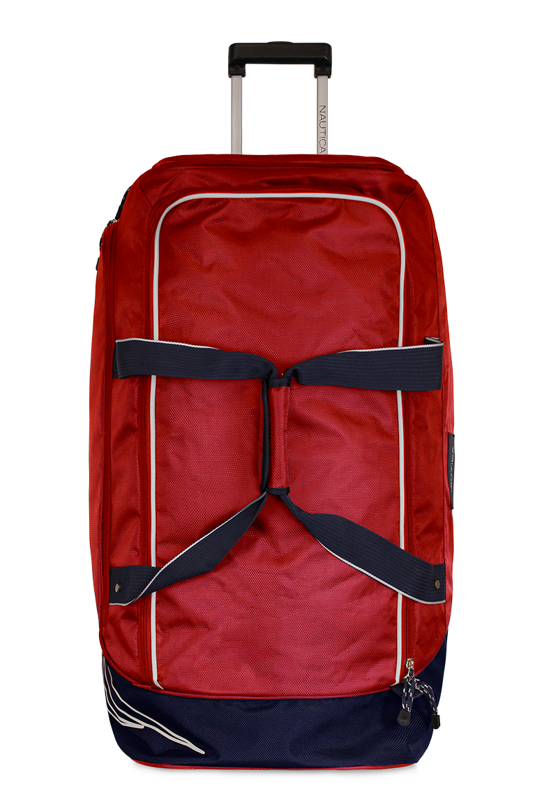 SET 3 BOLSOS DE VIAJE MANNAR ROJO NAUTICA - 6