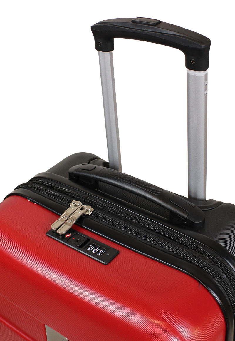 MALETA BORA L 23 KG ROJA-NEGRA NAUTICA - 4