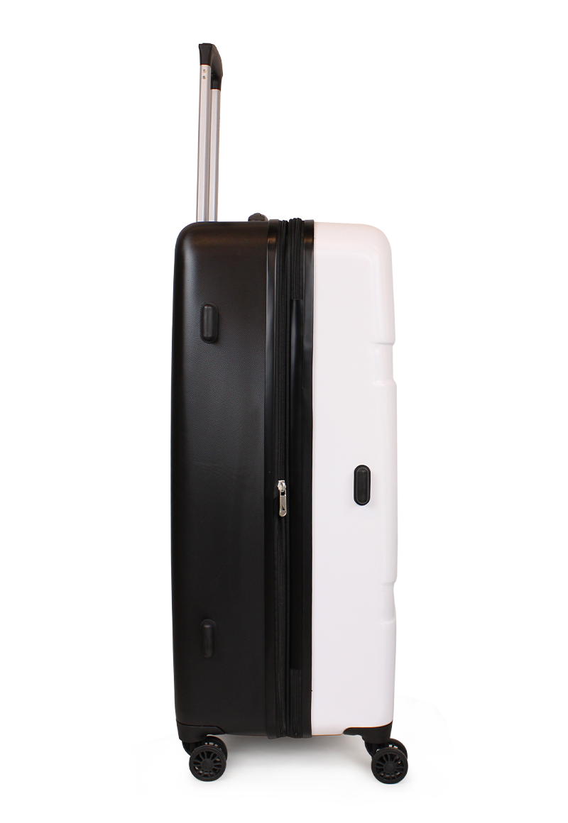 MALETA BORA L 23 KG BLANCA-NEGRO NAUTICA - 8