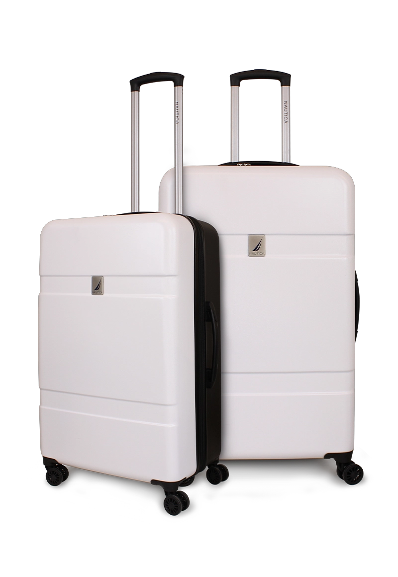 PACK 2 MALETAS BORA M+L BLANCA-NEGRO NAUTICA - 1