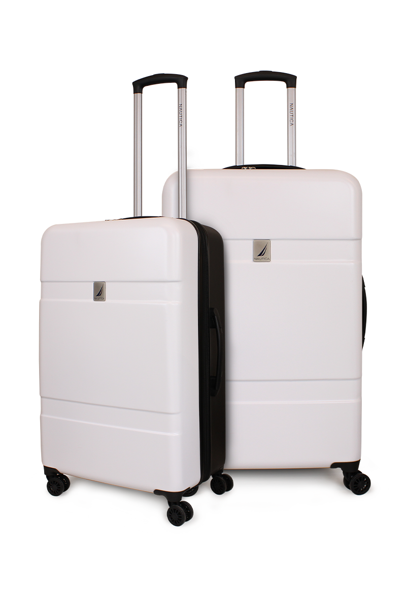PACK 2 MALETAS BORA M+L BLANCA-NEGRO NAUTICA - 1
