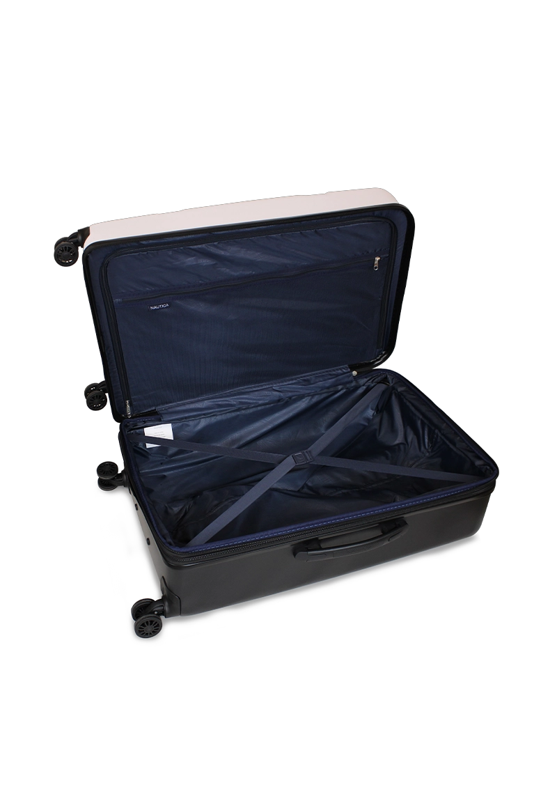 MALETA BORA MEDIANA 20KG BLANCA-NEGRO NAUTICA - 2