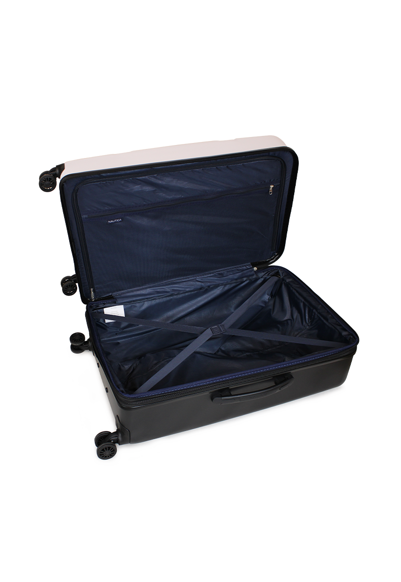 MALETA BORA MEDIANA 20KG BLANCA-NEGRO NAUTICA - 2
