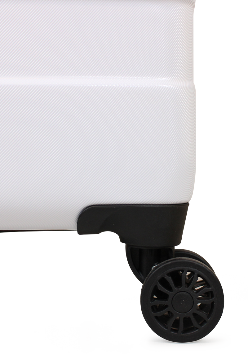 MALETA BORA MEDIANA 20KG BLANCA-NEGRO NAUTICA - 3