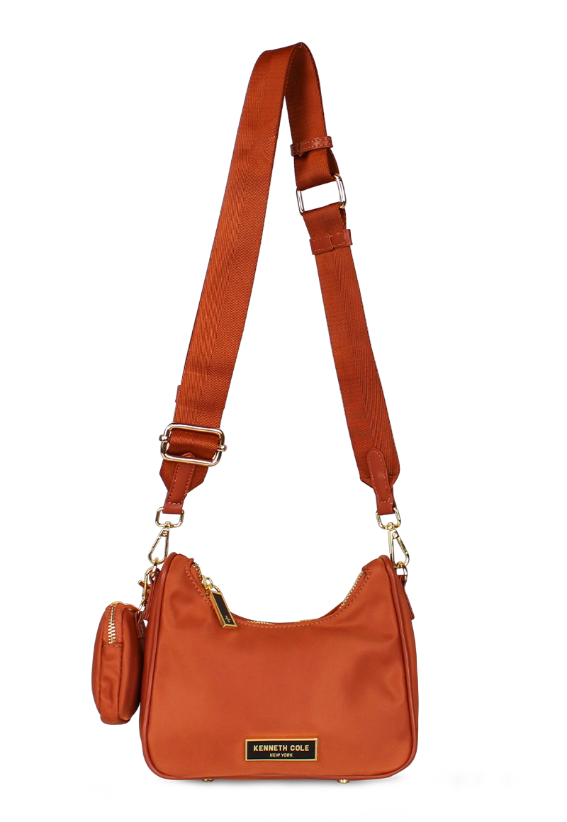 CARTERA CON MONEDERO GALENA ORANGE KENNETH COLE - 1