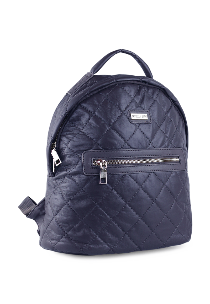 MOCHILA DE MUJER ANABELLA SACHI ECOCUERO AZUL ISHI - 2