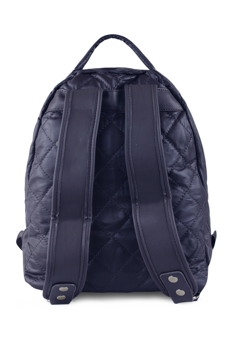 MOCHILA DE MUJER ANABELLA SACHI ECOCUERO AZUL ISHI - 3
