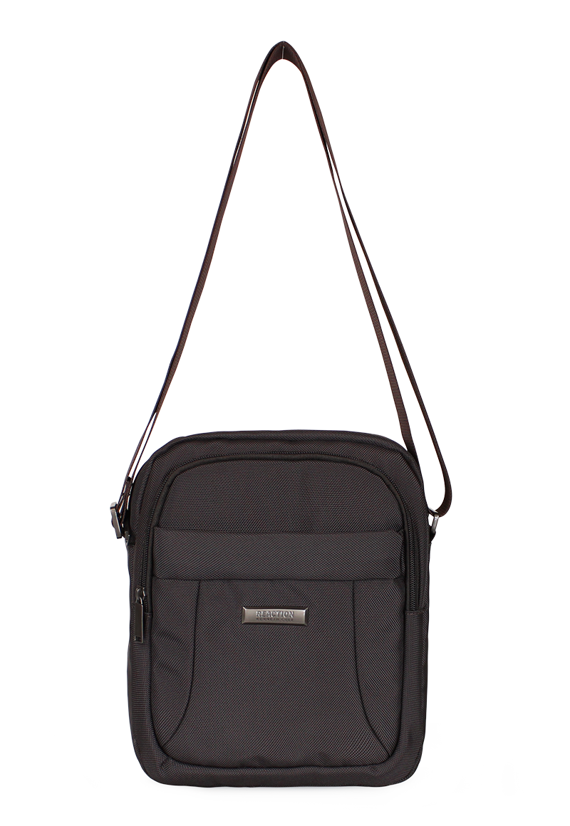 BOLSO KENNETH COLE CAFÉ CRUZADO KAVI - 1