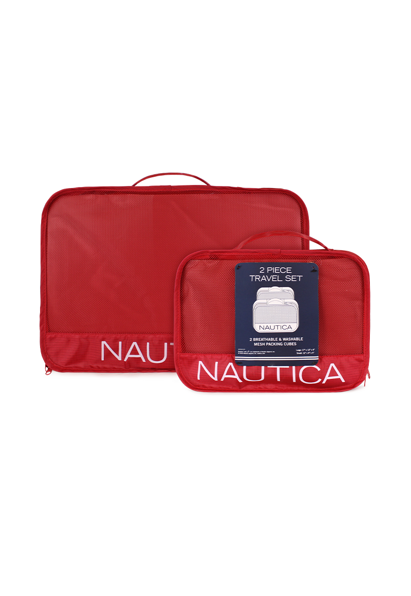 ORGANIZADOR NAUTICA VIAJE EN PACK ROJO POLIESTER ELASTANO - 1