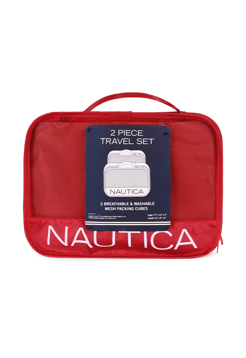 ORGANIZADOR NAUTICA VIAJE EN PACK ROJO POLIESTER ELASTANO - 2