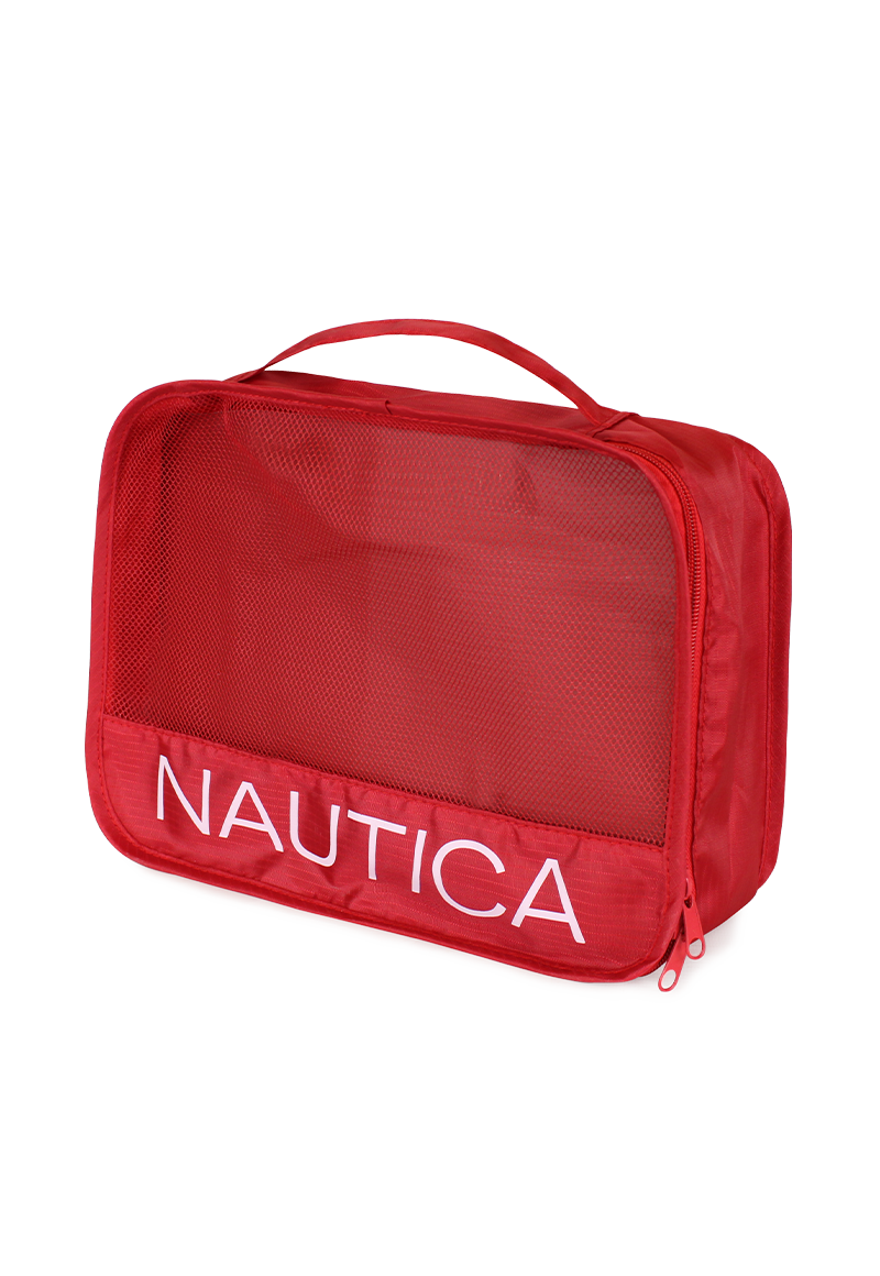 ORGANIZADOR NAUTICA VIAJE EN PACK ROJO POLIESTER ELASTANO - 3