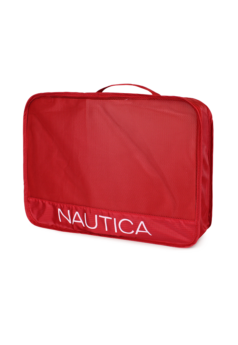 ORGANIZADOR NAUTICA VIAJE EN PACK ROJO POLIESTER ELASTANO - 5