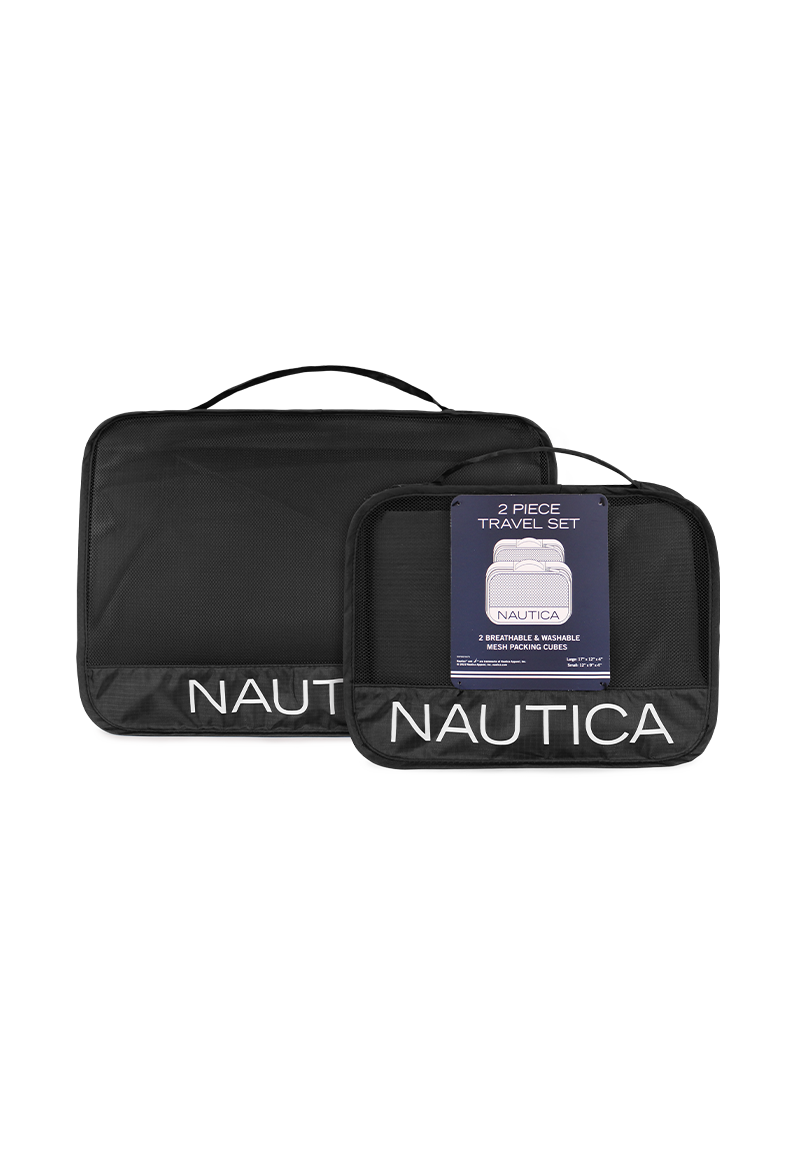 ORGANIZADOR NAUTICA VIAJE EN PACK NEGRO POLIESTER ELASTANO - 1