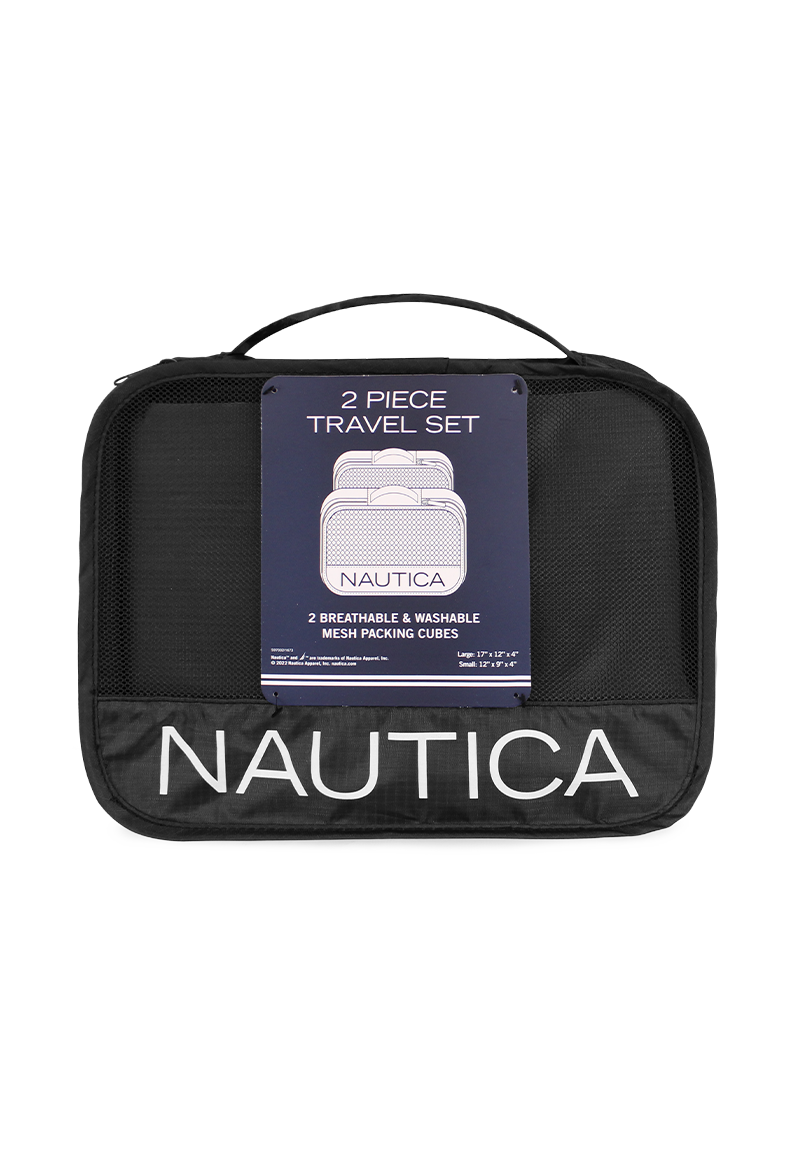 ORGANIZADOR NAUTICA VIAJE EN PACK NEGRO POLIESTER ELASTANO - 2