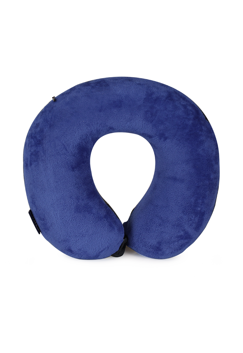 ALMOHADA NAUTICA VIAJE MEMORY FOAM 28 X 10 CM AZUL - 2
