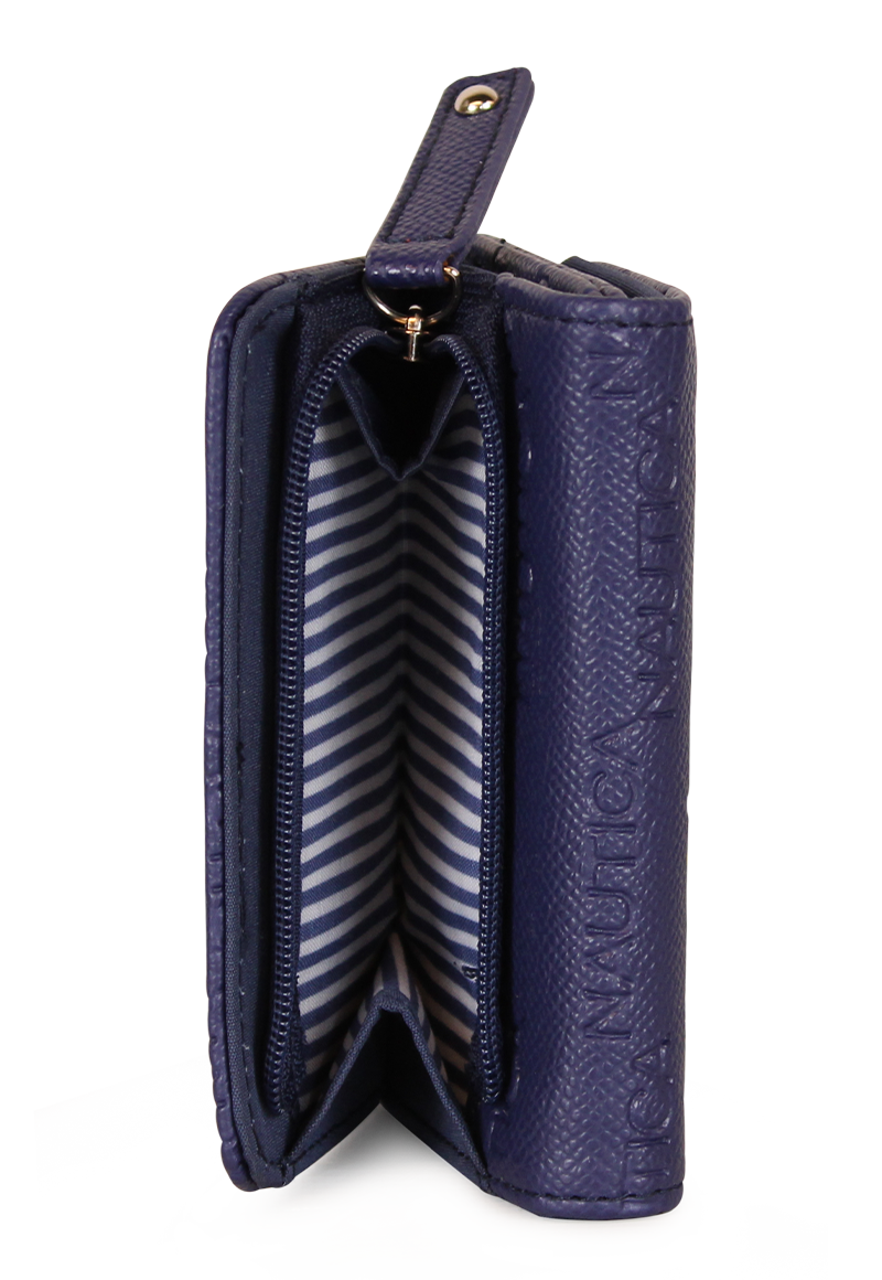 BILLETERA DE MUJER TRINII AZUL NAUTICA - 3