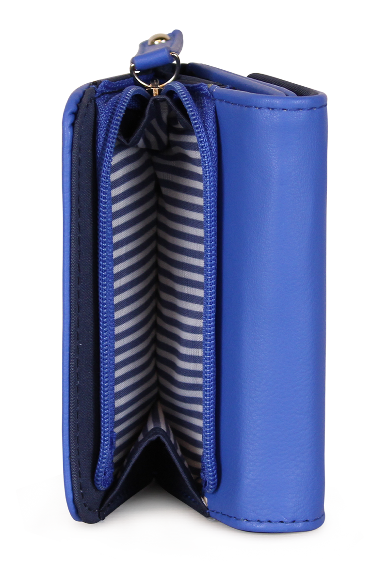 BILLETERA DE MUJER SIDNEY AZUL NAUTICA - 2