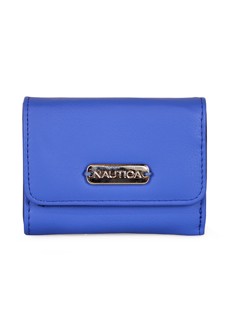 BILLETERA DE MUJER SIDNEY AZUL NAUTICA - 5
